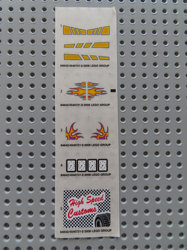 Lego sticker foglio set - 1,