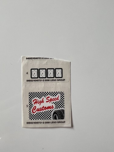 Lego 10200 adesivo sticker