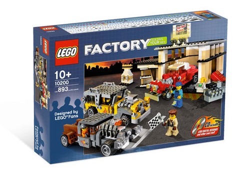 Lego town factory 10200 - town,